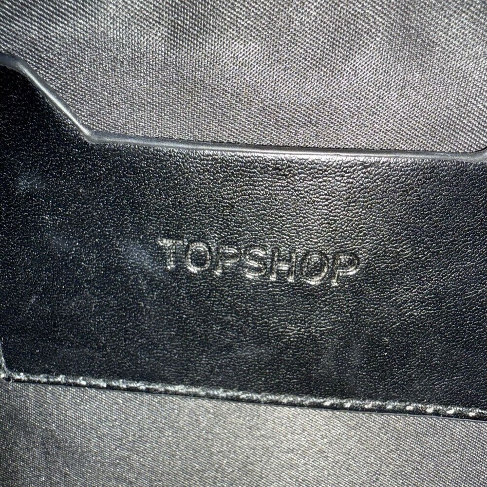 FAUX LEATHER TOPSHOP BOWLING BAG FLORAL - Picture 16 of 16